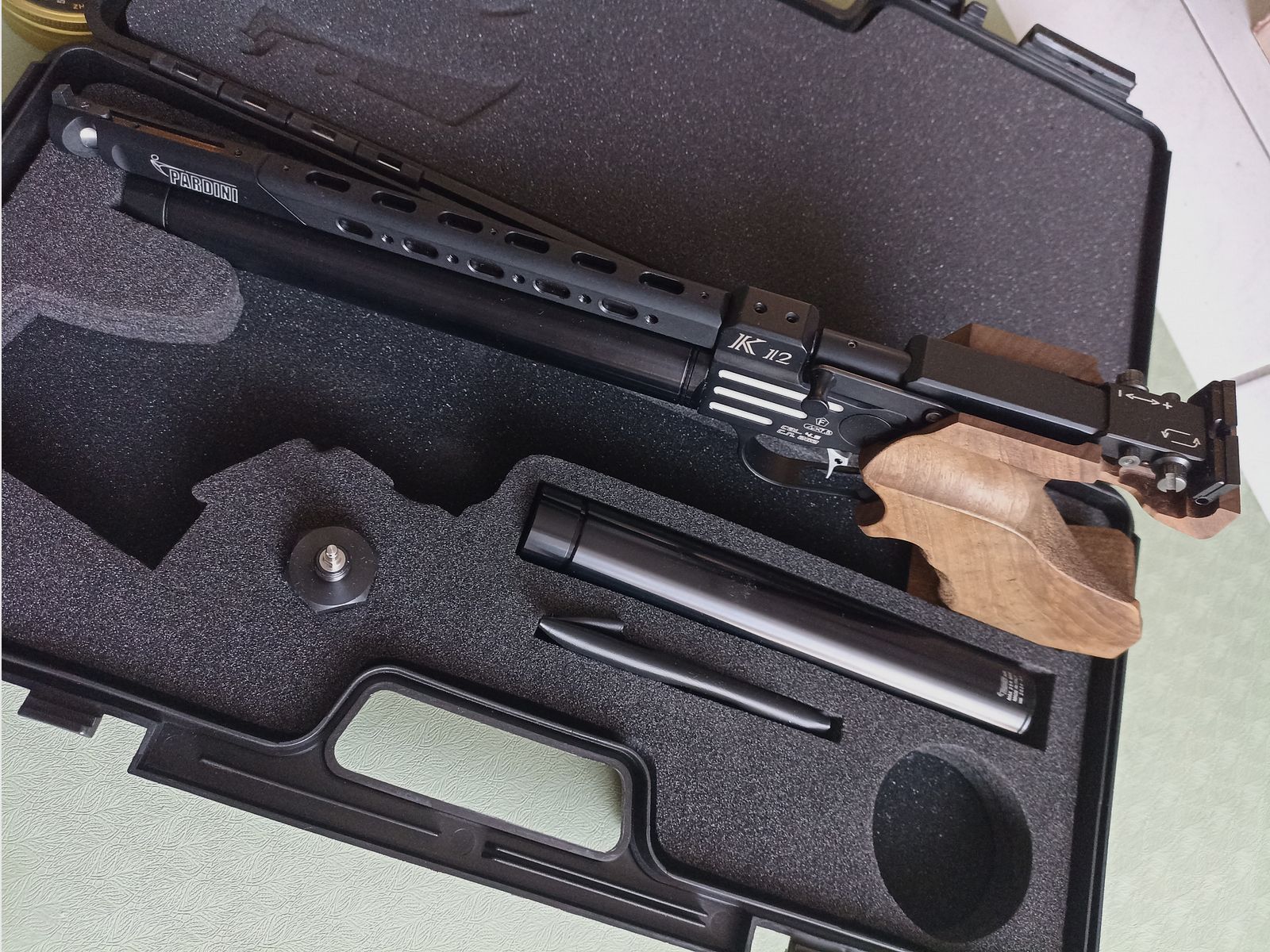 Pardini K12 air match pistol cal. 4.5mm "TipTop" like "NEW