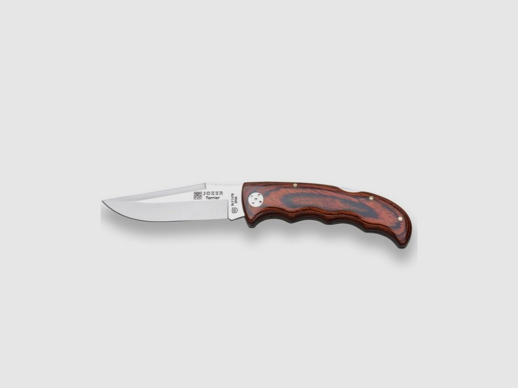 Joker Terrier Taschenmesser mit roten Griffschalen