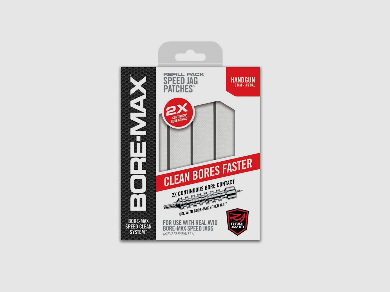 Real Avid Bore-Max Speed Patches Refill Pack - 4* L
