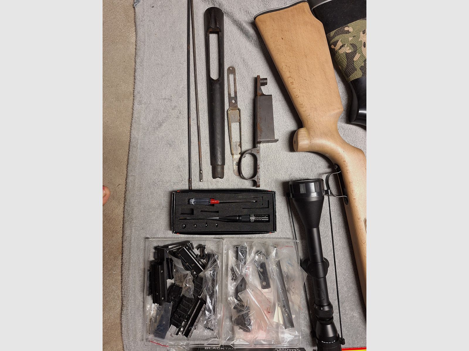 Ersatzteilkonvolut Luftgewehr 