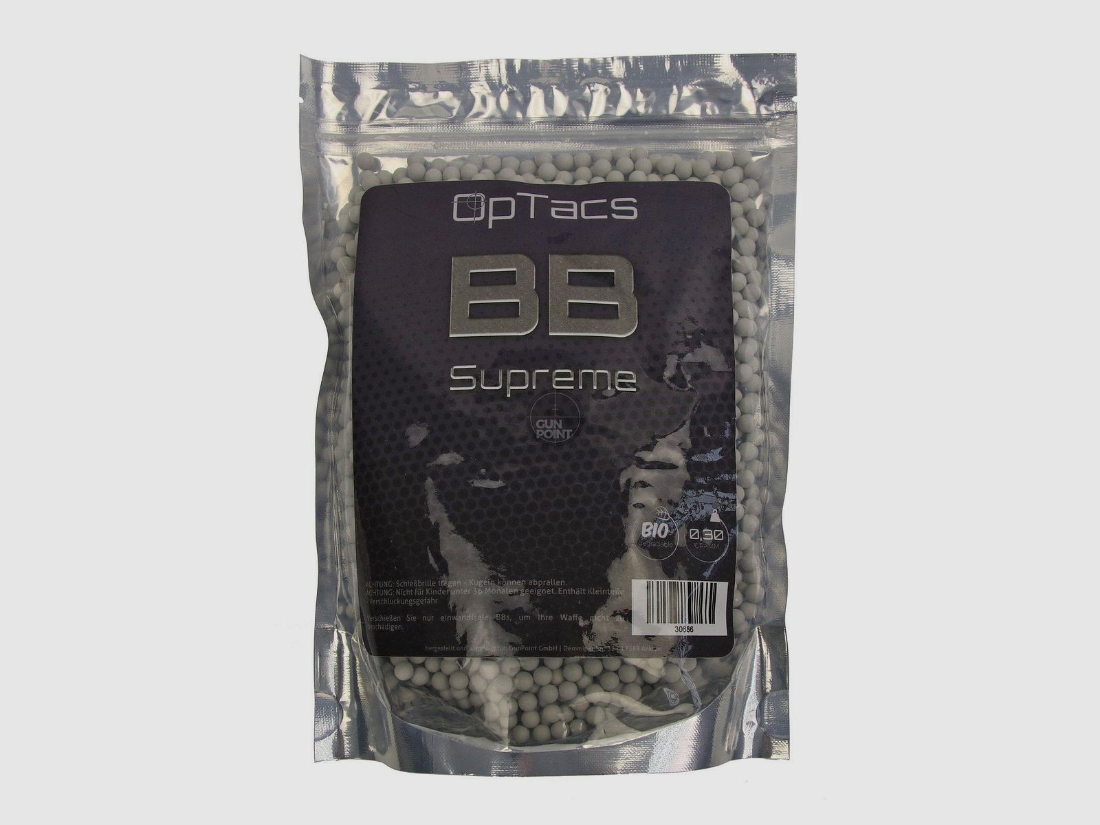 Softair - Kugeln OpTacs Supreme BIO BBs 0,30 g 3000 Stk.