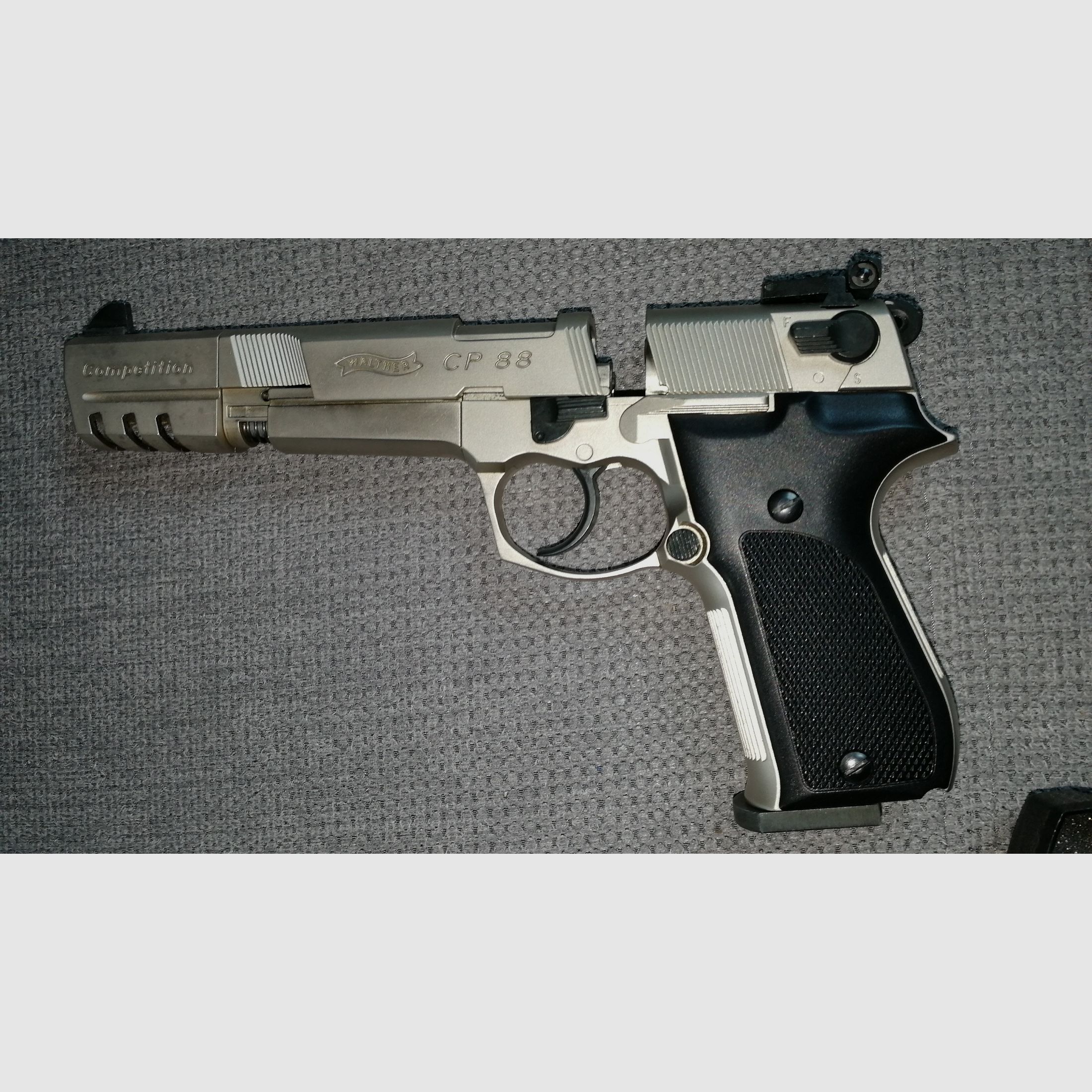 Walther Luftpistole CP 88 silber