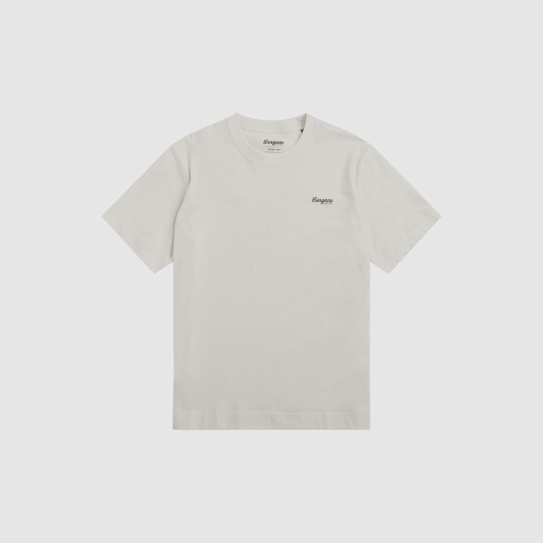 Bergans Graphic Cotton Tee Heren Arctic White/Black L