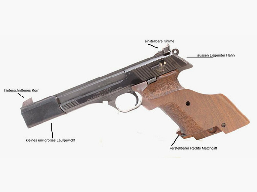Erma ERMA Sportowa Pistolet ESP 85 Kal .22