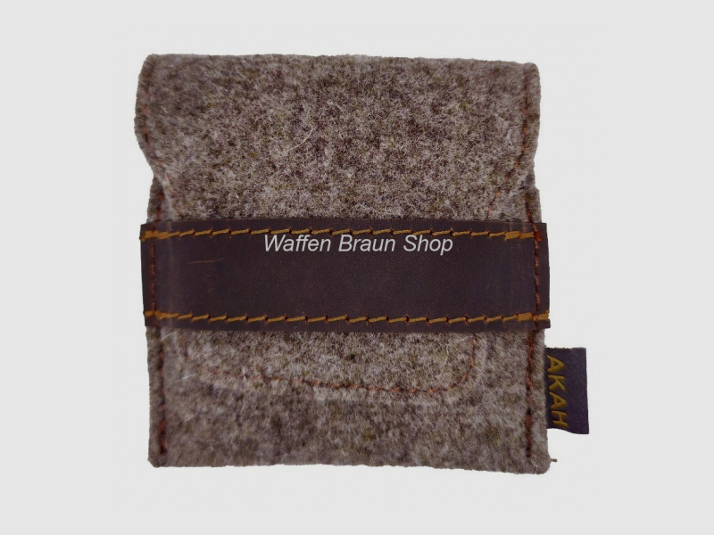 AKAH felt cartridge case for 5 ball cartridges