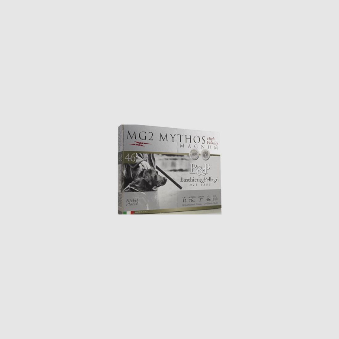 BASCHIERI & PELLAGRI – Hagelpatronen – MG2 MYTHOS HV 46 N°2, afbeelding 1 van 4