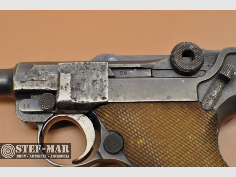 DWM Mauser P08 Pistole, Kal. 9x19mm Parabellum/Luger [C5113], Bild 8 von 25