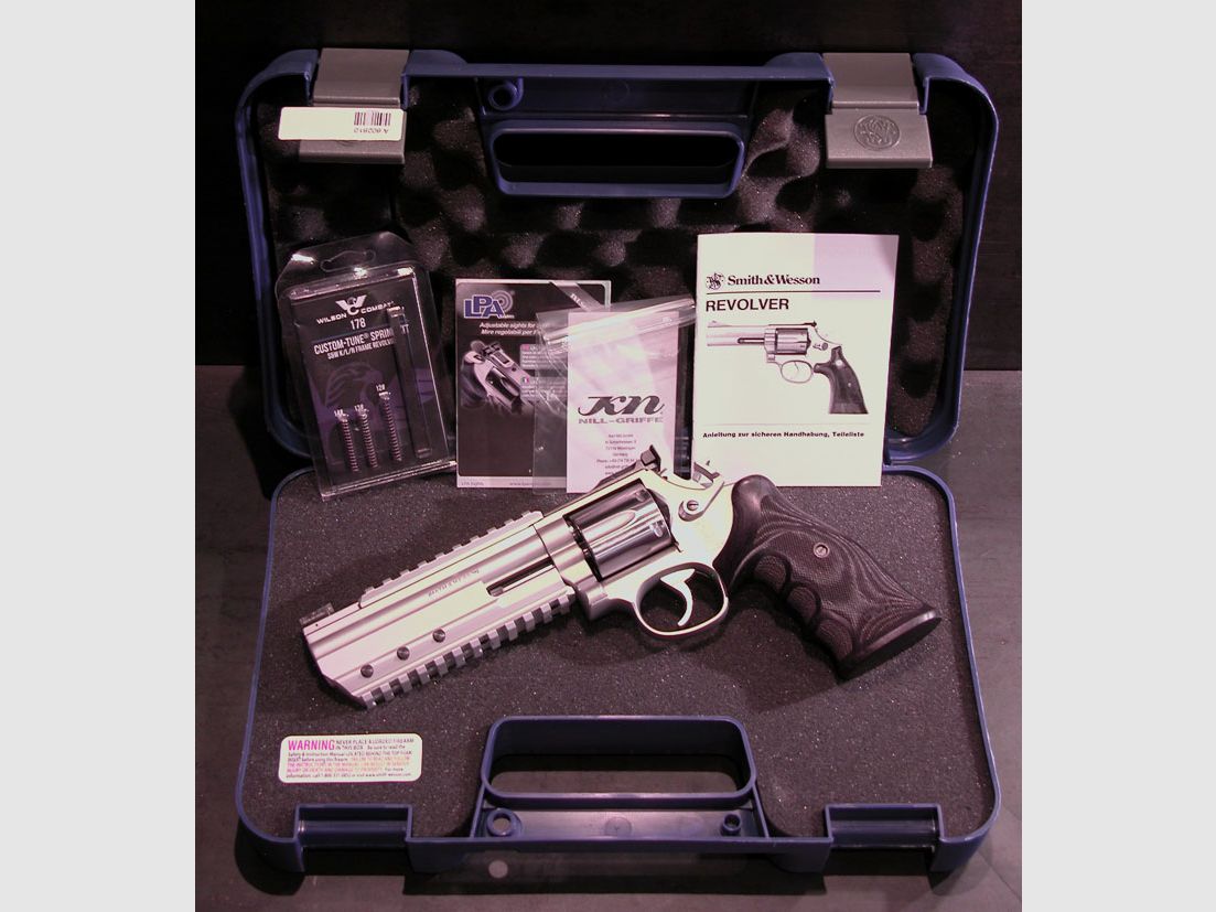 Smith & Wesson White-Diamond "Silver-Starshooter" Centra 2-position sight S&W 686 6" inch 357 Magnum