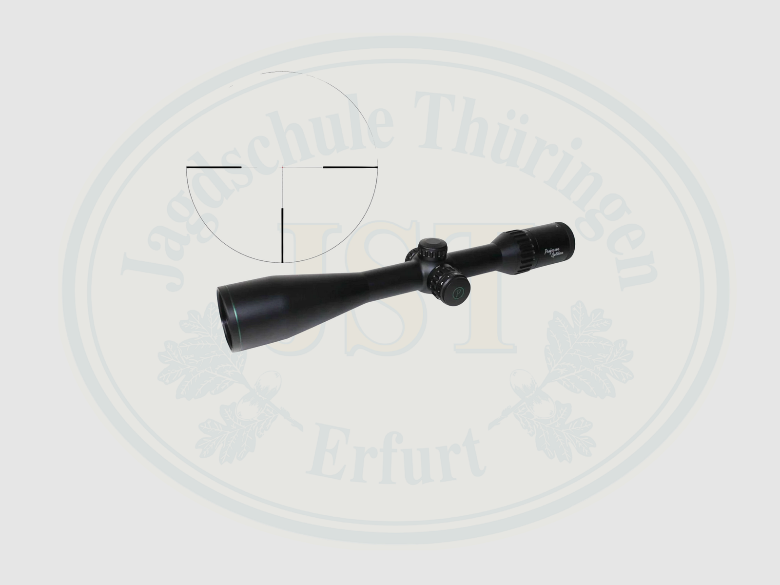 Professor Optiken Ammersee - 2,5-15x50 HD V2, Leuchtfaser-Absehen 4