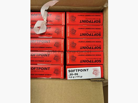 GECO Softpoint 30-06 Spr. Półpłaszczowy 11,0g/170grs.