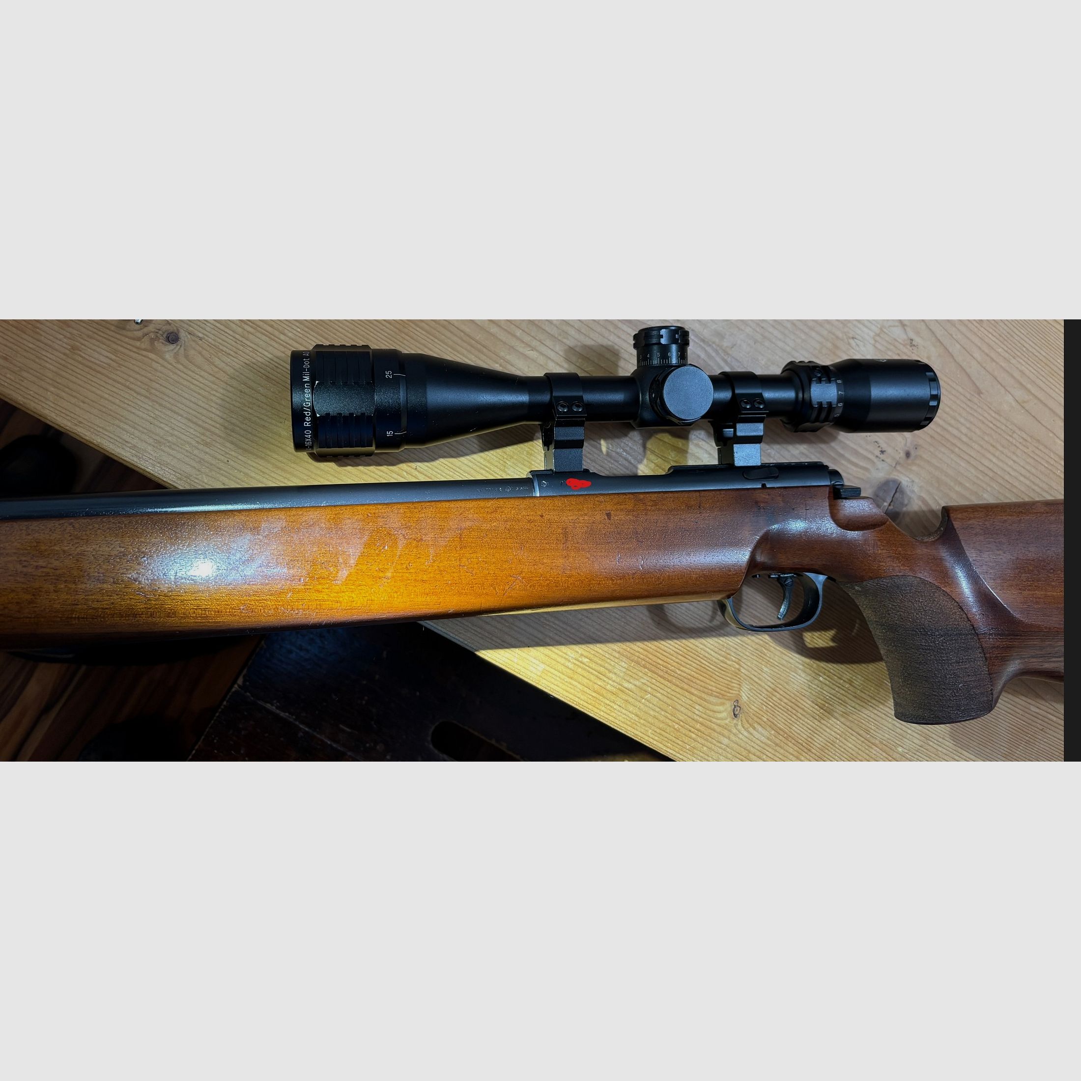 Walther KK Gewehr in sehr schönem Zustand mit ZF