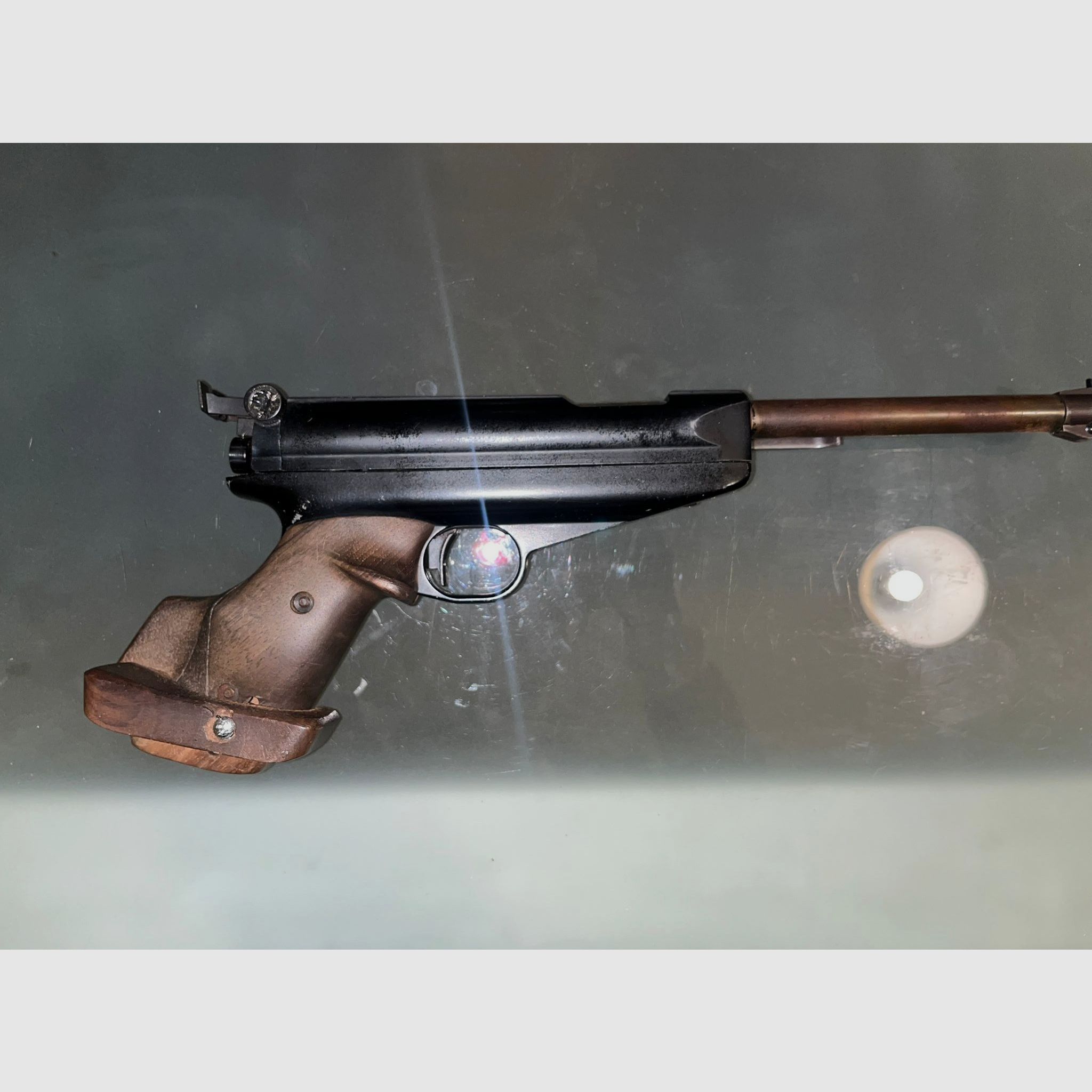 Feinwerkbau Mod. 65 4,5/.177, Federdruck / Seitenspanner