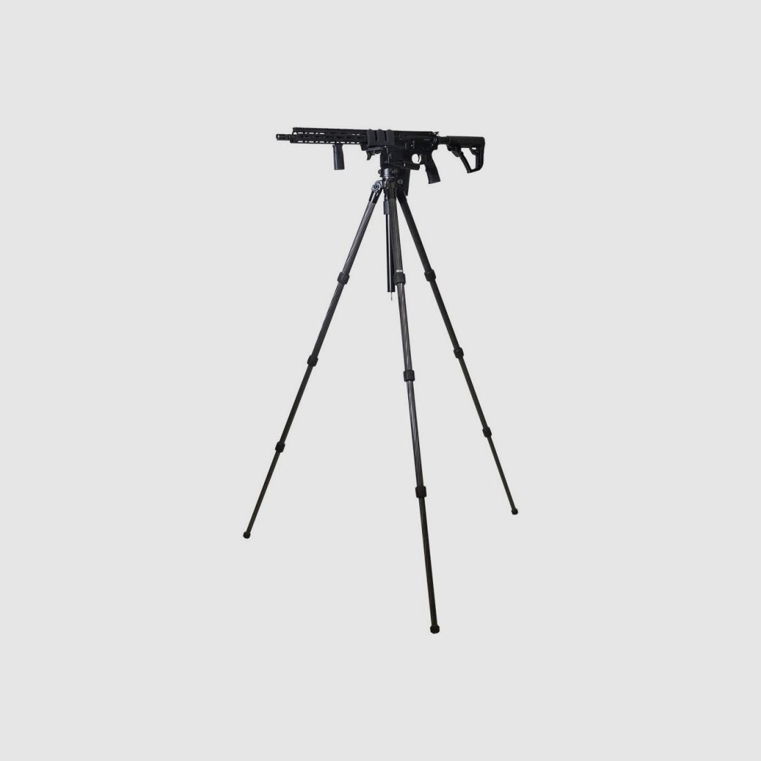 KJI Kopfjager K800 Carbon Fiber Tripod + rifle support Reaper Grip, image 4 of 10