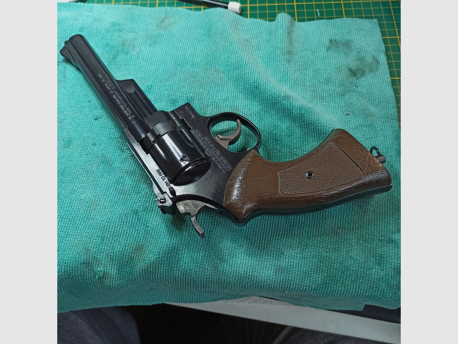 Vintage: 2 x CO2 Revolver "Daisy" Powerline 44 Diabolo 4,5 gereviseerd