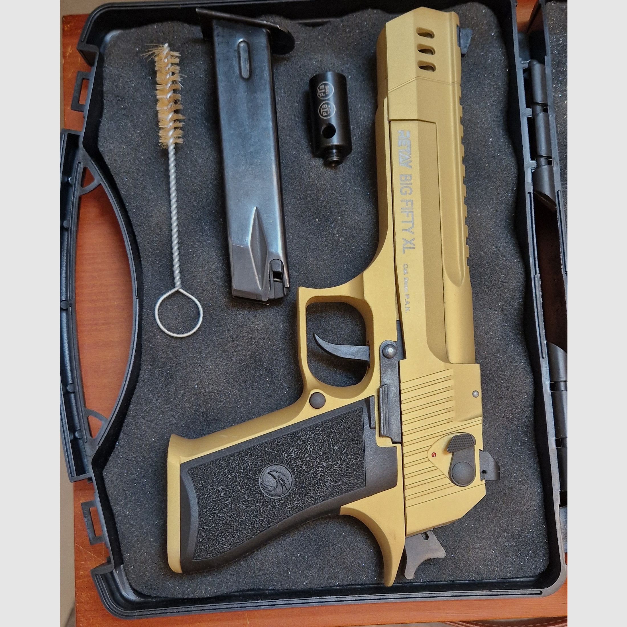 Retay Big Fifty XL - Glacier Gold Cerakote