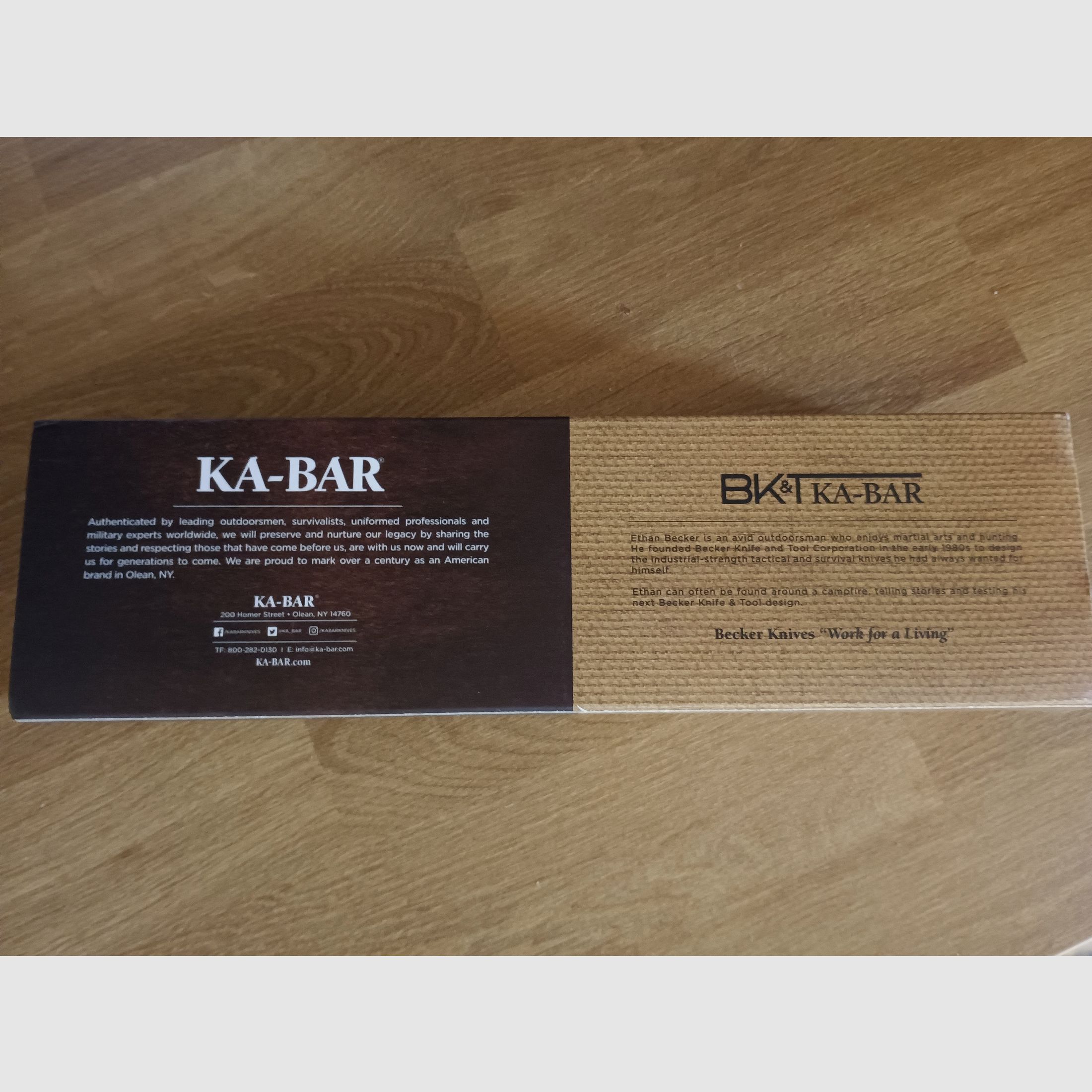 Jagdmesser/Outdoormesser KA-BAR BK62