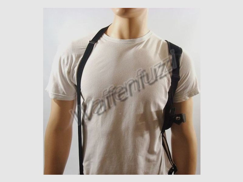 Shoulder holster for small pistols