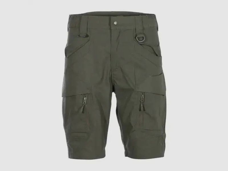 Mil-Tec Mil-Tec Shorts Assault R/S CO - Olive / S Hommes