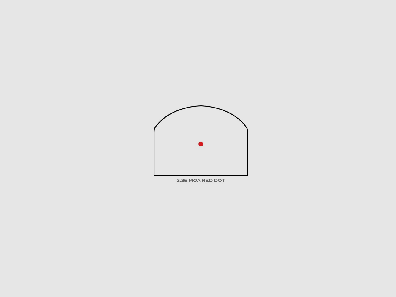 Trijicon RMR point rouge 3.25MOA ADJ Black, image 2 sur 3