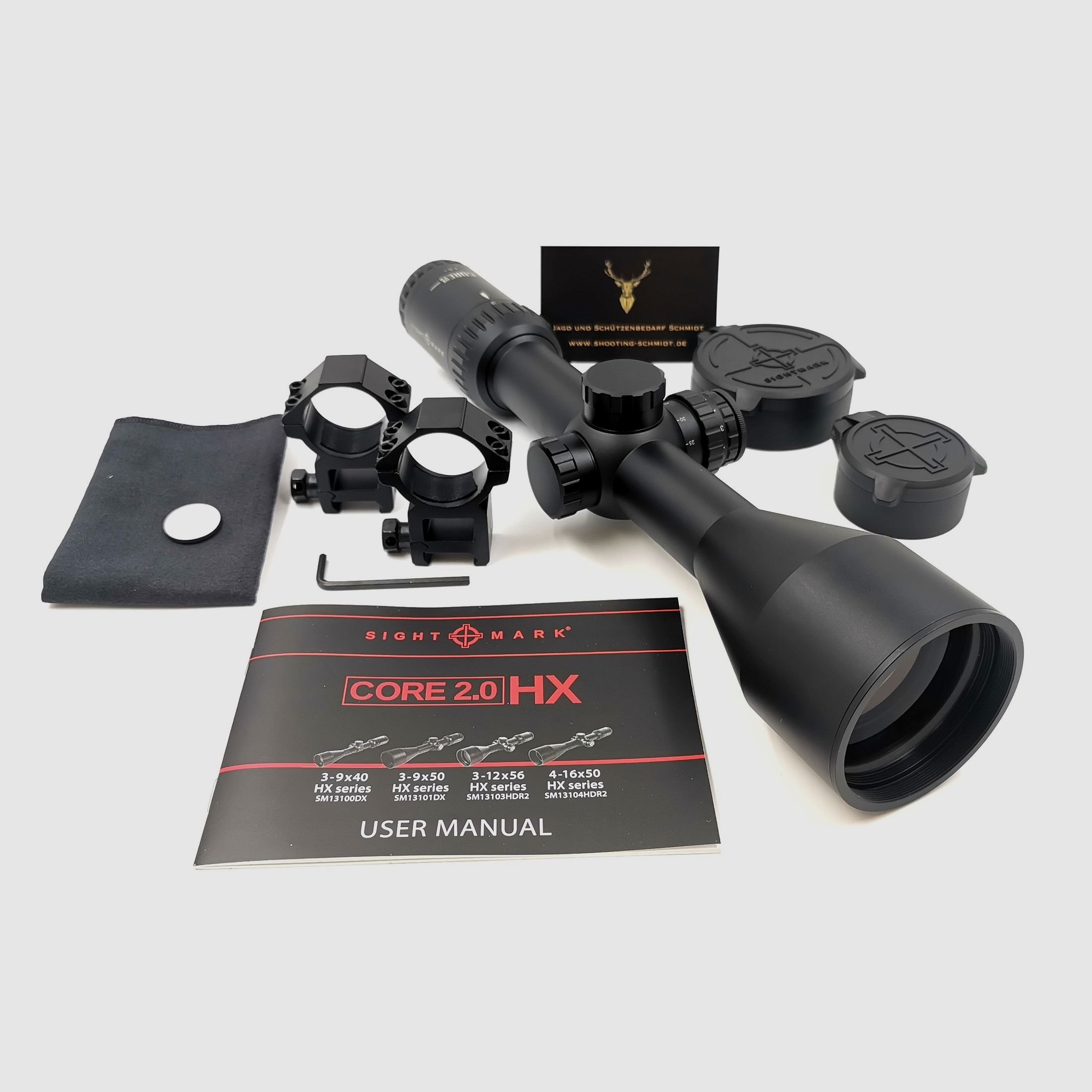 Sightmark CORE 2.0 HX 3-12x56 Hunter Riflescope Zielfernrohr ZF Jagd 30 mm 56 3 - 12 Sight Mark