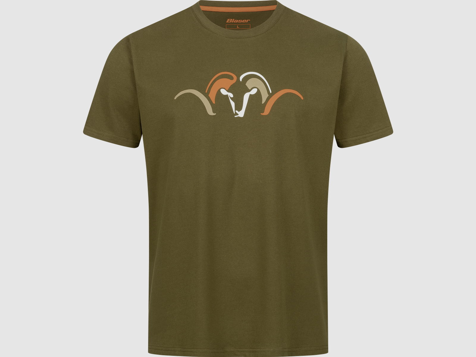 T-shirt Argali pour hommes 25 Olive Foncé M