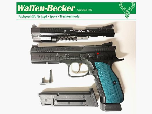 CZ CZ75 SP01 CZ Shadow 2 OR (Optic Ready) Cal. 9mm Luger + Sistema di cambio Shadow 2 Cal. .22lr.