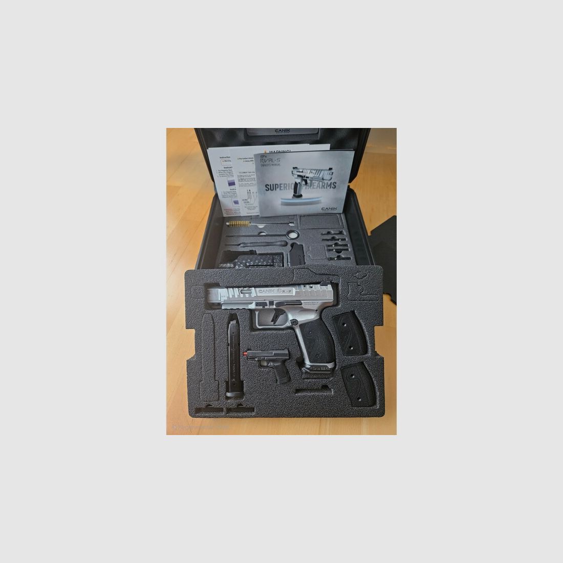 CANIK Rival-S Chrome 9x19mm