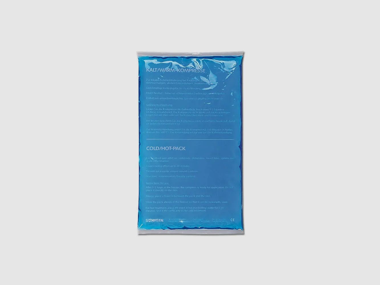 Söhngen Thermo Kalt-Warm Kompresse groß ca. 15 x 28 cm