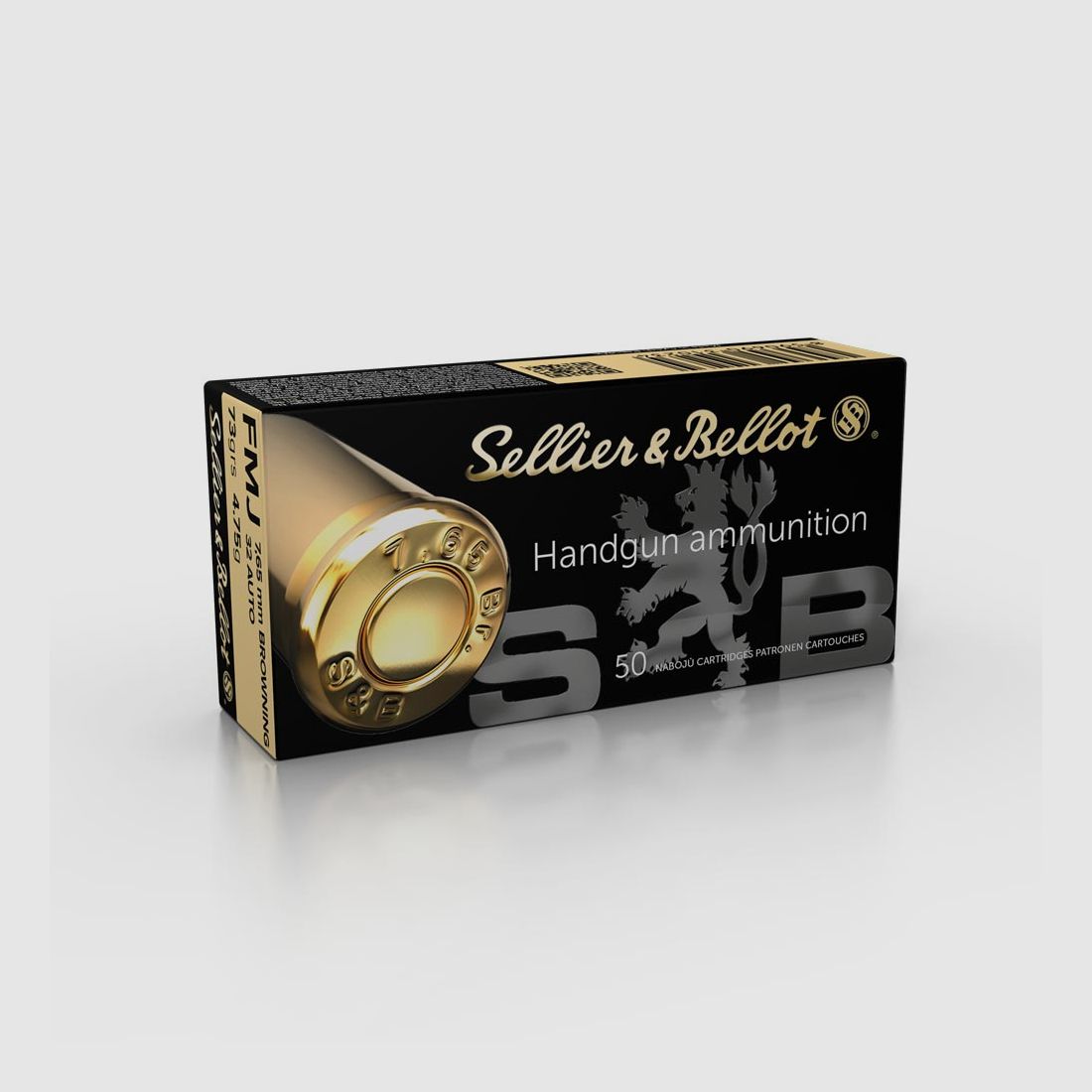 .32ACP (7,65 browning) SELLIER & BELLOT 73gr FMJ