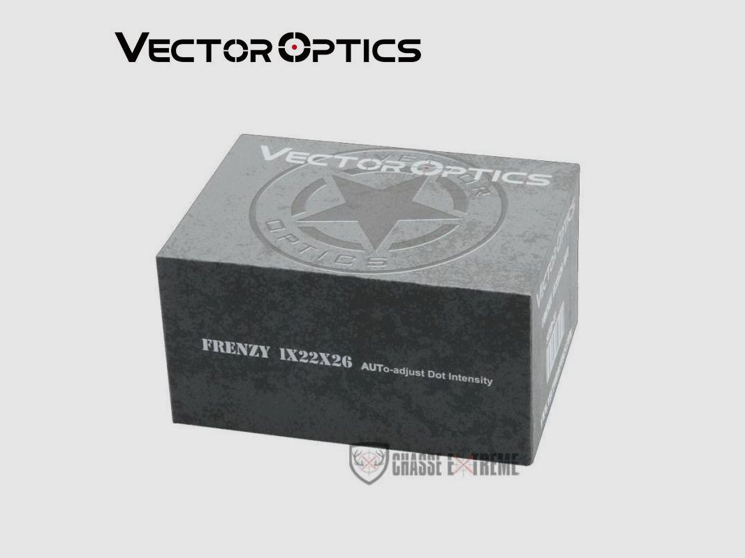 Punto Rosso VECTOR OPTICS Frenzy-S 1X22X26 Mos 3Moa Nero, immagine 2 di 5