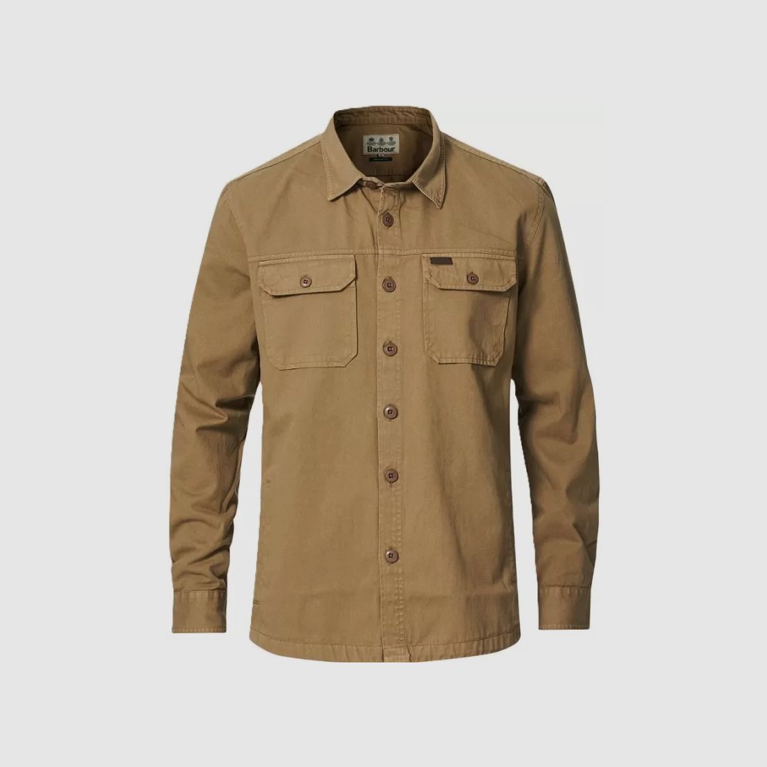 Barbour Rydale Overshirt Light Brow