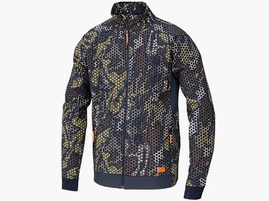 SOFTSHELL-JACKE MIT WALDMUSTER