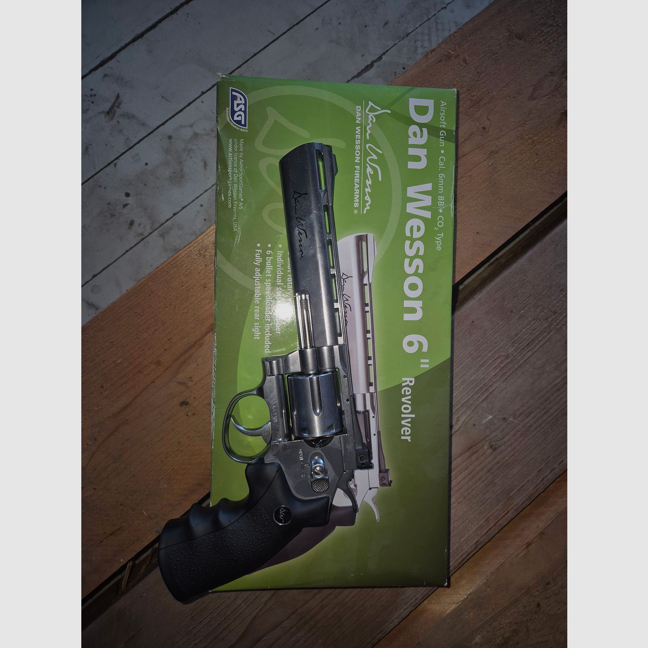 Dan Wesson 6 Revolver Gas