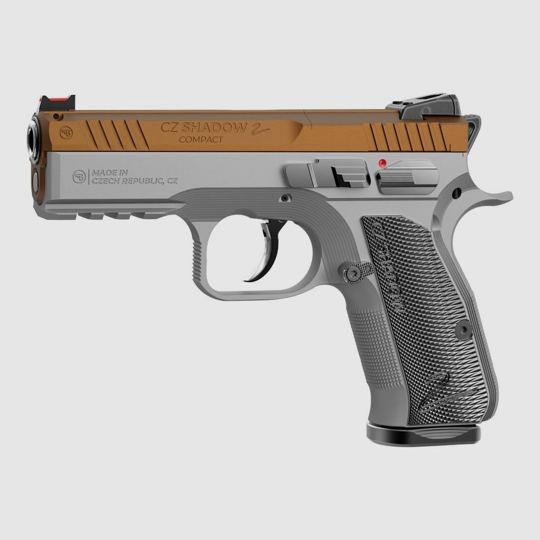 CZ Shadow 2 Compact OR Gold Alloy 9 mm Luger Pistolet, image 1 sur 3