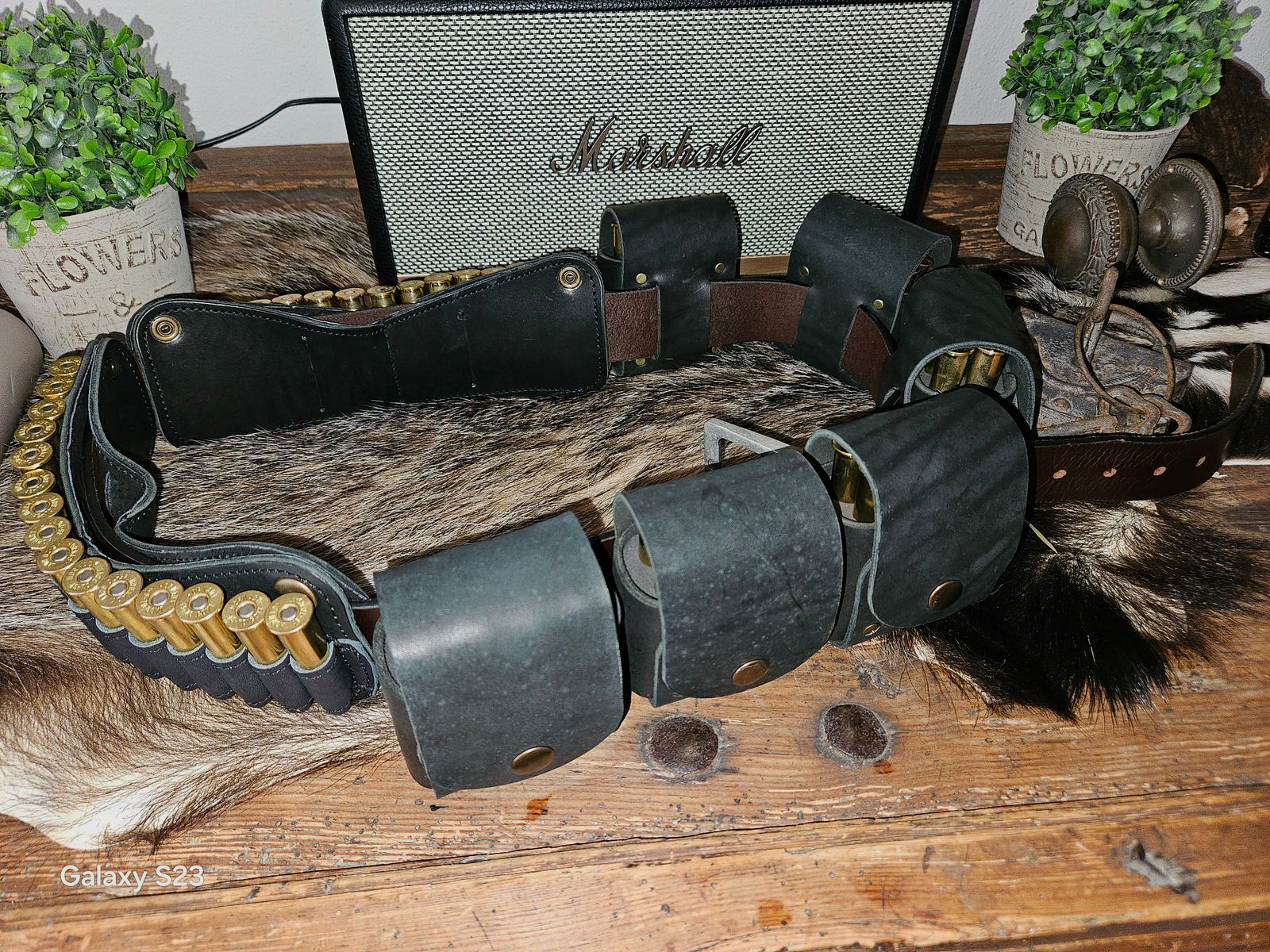 Munitionsgürtel für Kaliber 45/70 !! 78 Schuss immer dabei 😀
