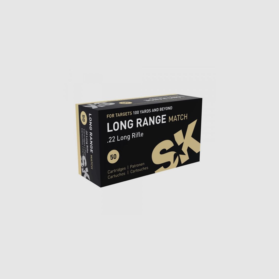 SK LONG RANGE MATCH - .22LR - 2,59 G / 40 GRS. - 50 STK