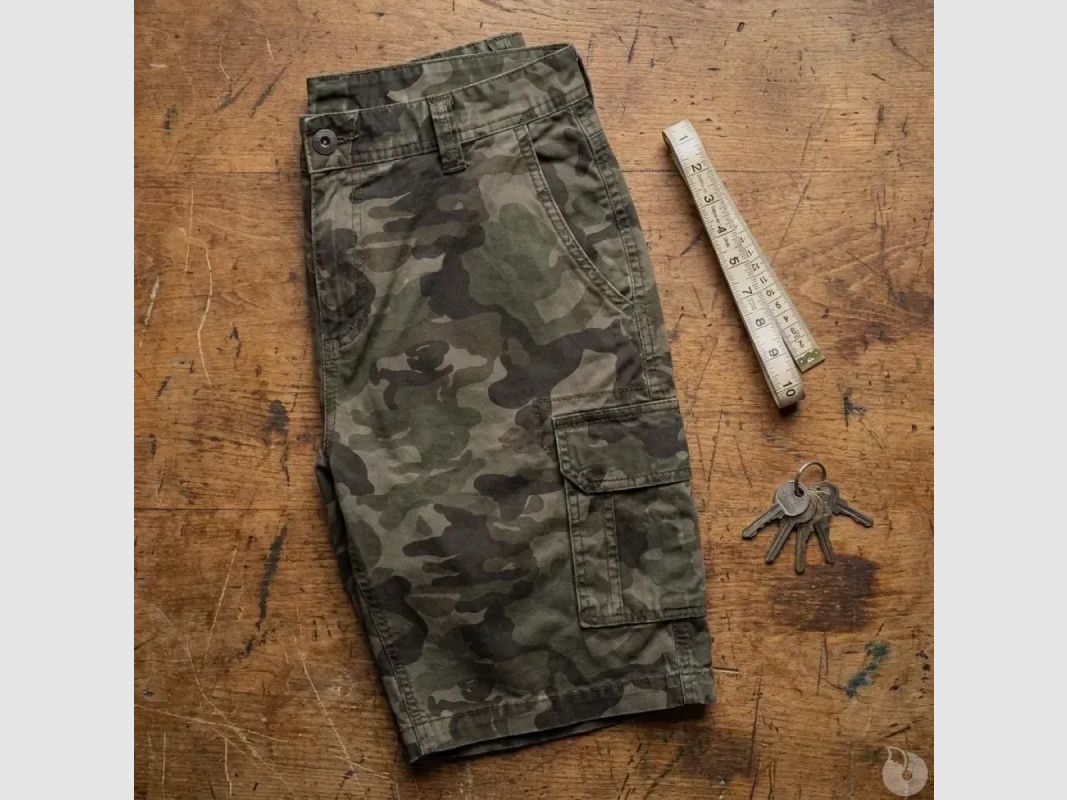 Kurze Cargo-Camouflage mit 4 Taschen, Bild 6 von 15