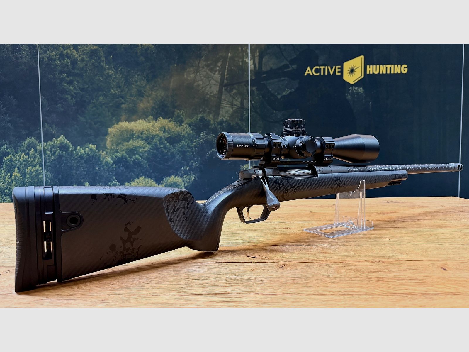 Gunwerks Magnus / .28 Nosler / LL 20" / z systemem tytanowym / Kahles K525i 5-25x56 MOAK
