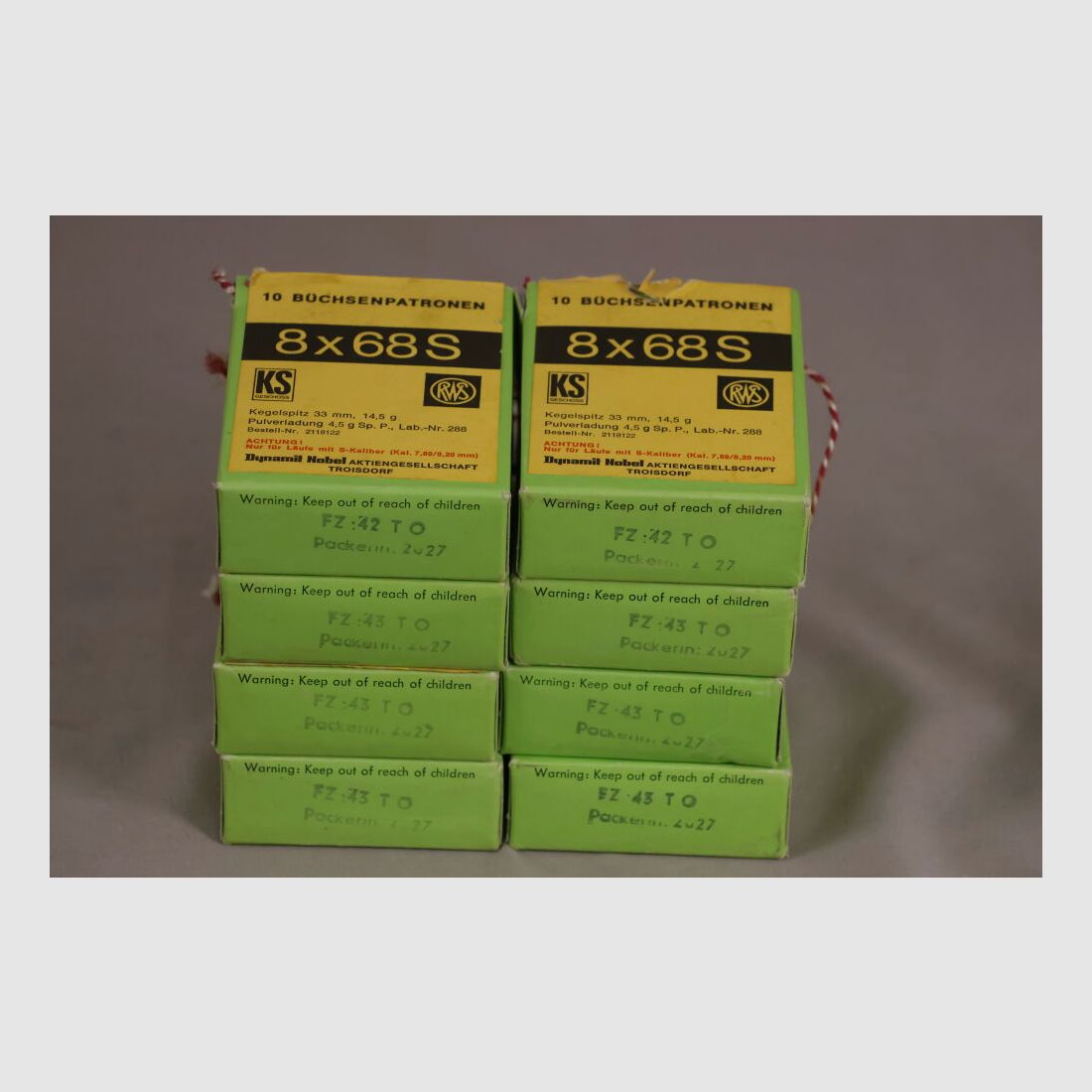 RWS 80x Schuss / KS 14,5 gr.