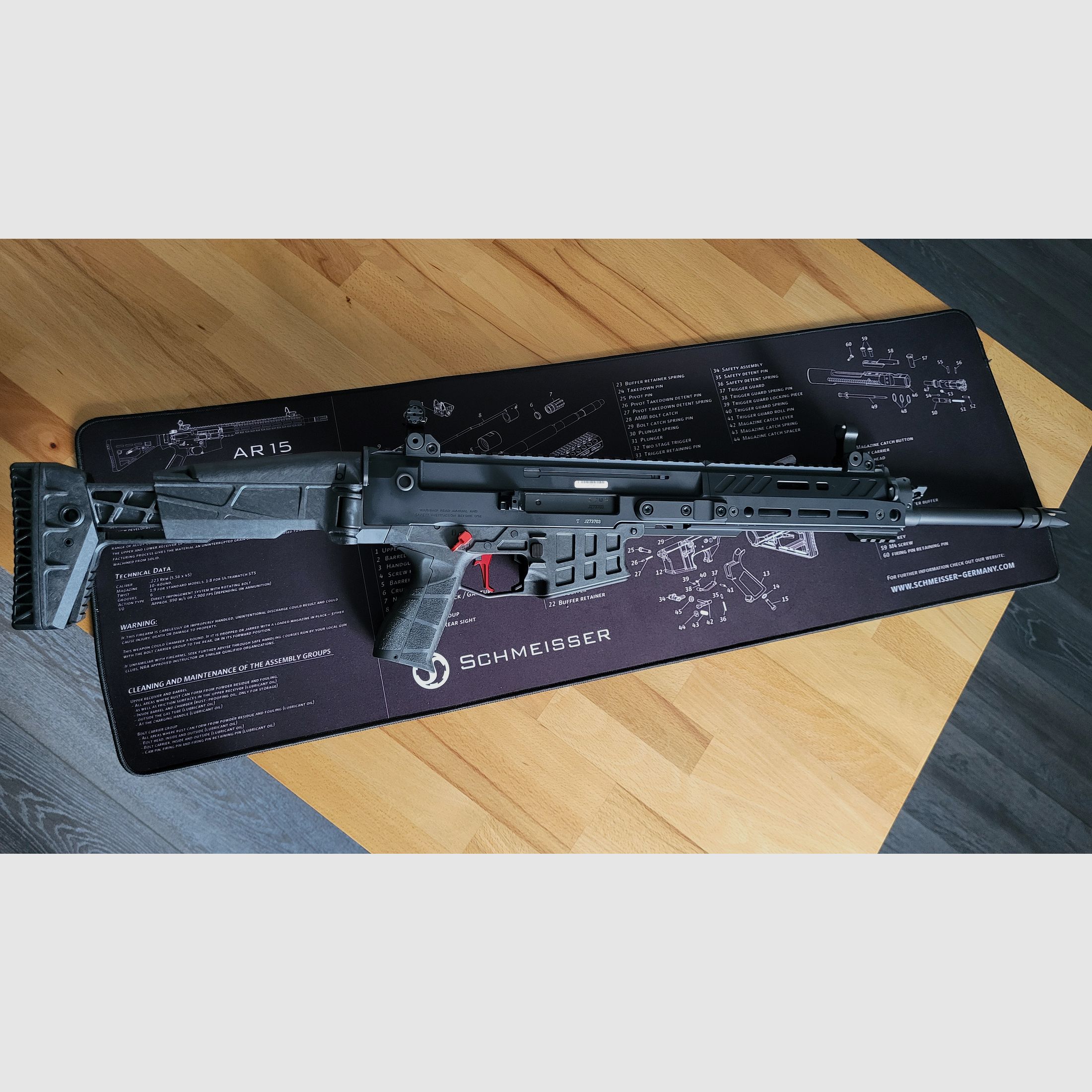 CZ Bren2 MS - .223 Remington semi-automatisch geweer + HB Industries tuning