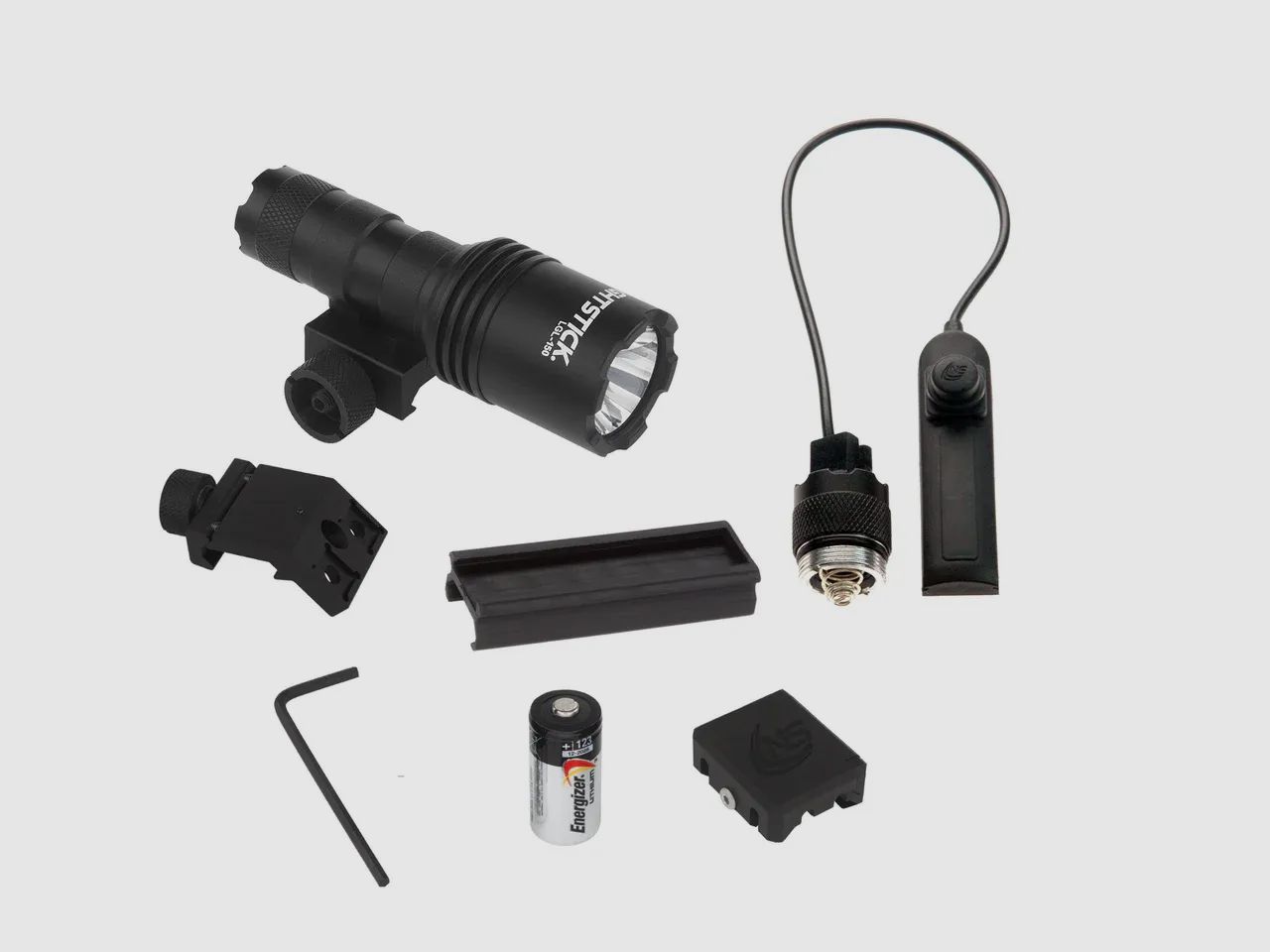 LGL-150 Compacte lampenset voor lang vuurwapen 450 lumen (zwart) Nightstick, afbeelding 4 van 7