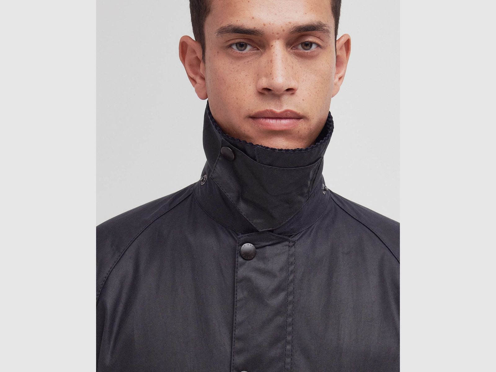 BARBOUR Woskowana kurtka Classic Bedale Navy