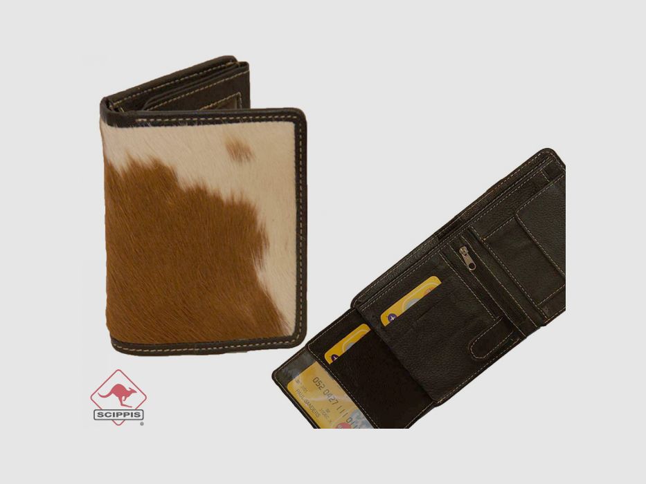 Scippis Mens Wallet Cow