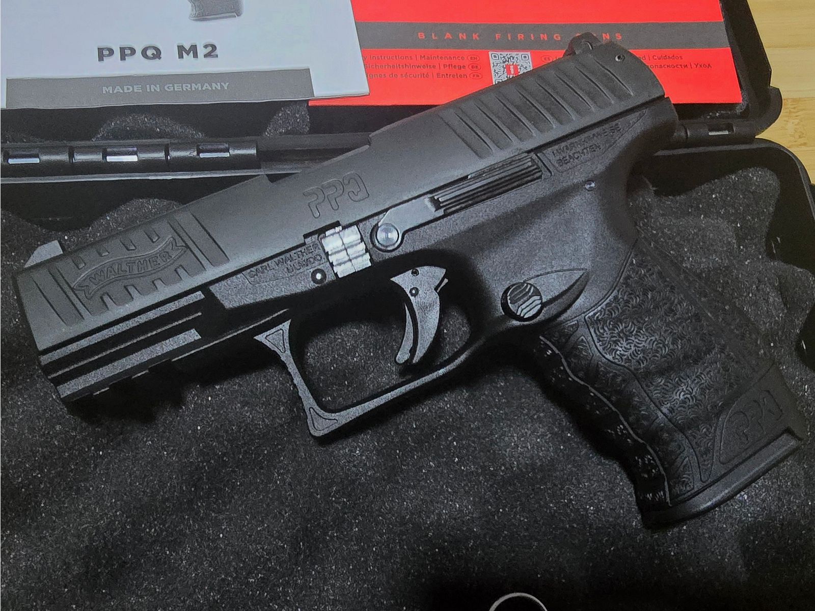 Walther PPQ pistola a salve 9mm PAK