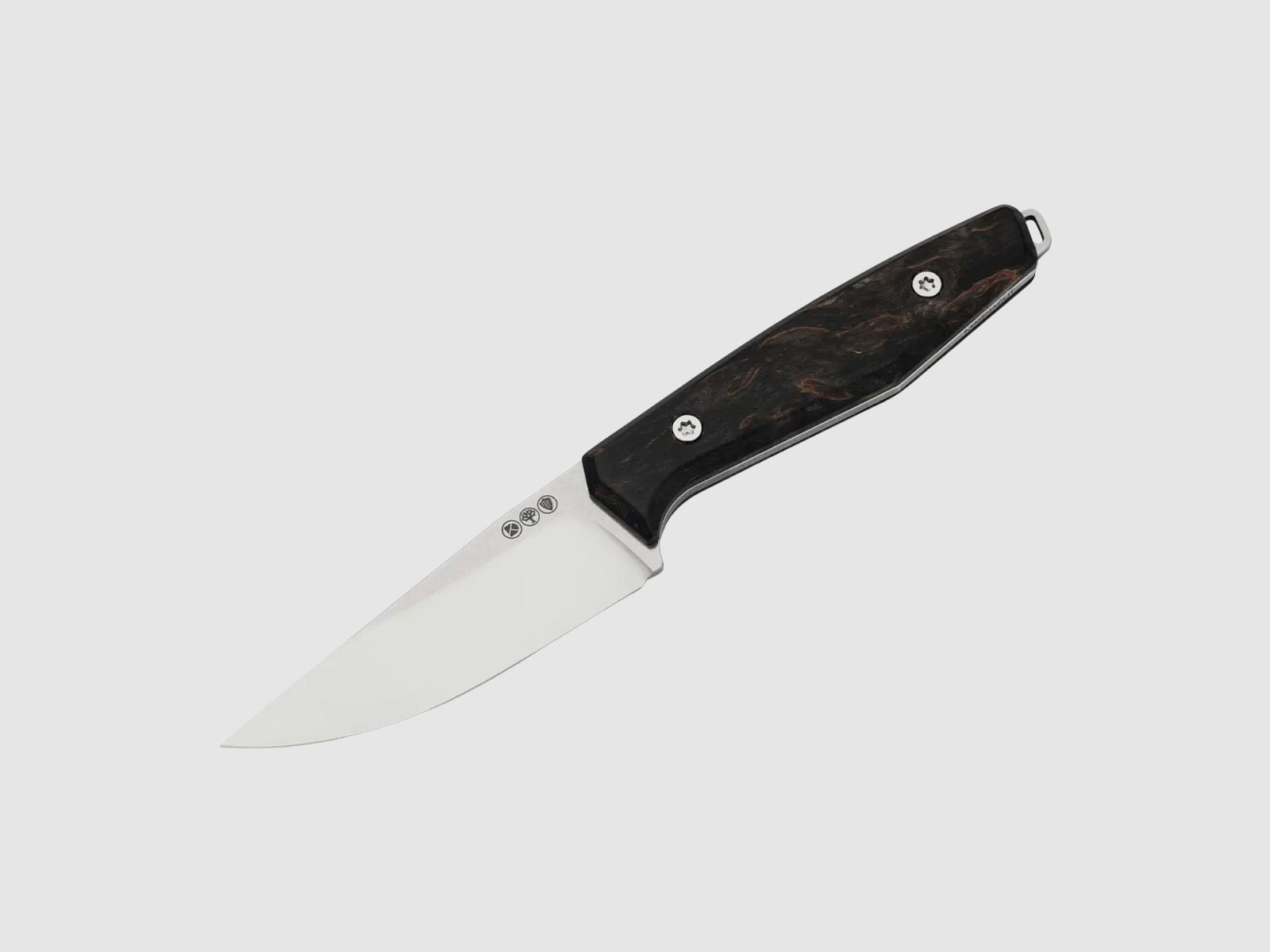 Böker AK1 Droppoint MagnaCut Maserbirke Black