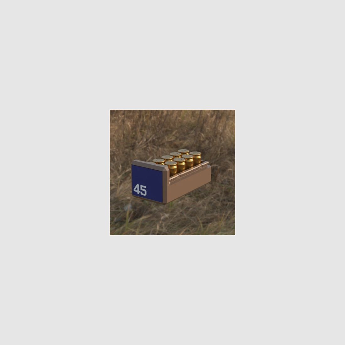Filamelt Munitionsbox / .45 ACP (Automatic Colt Pistol) / ‘Schiebedeckel’ / Patronenbox, Ammo Box