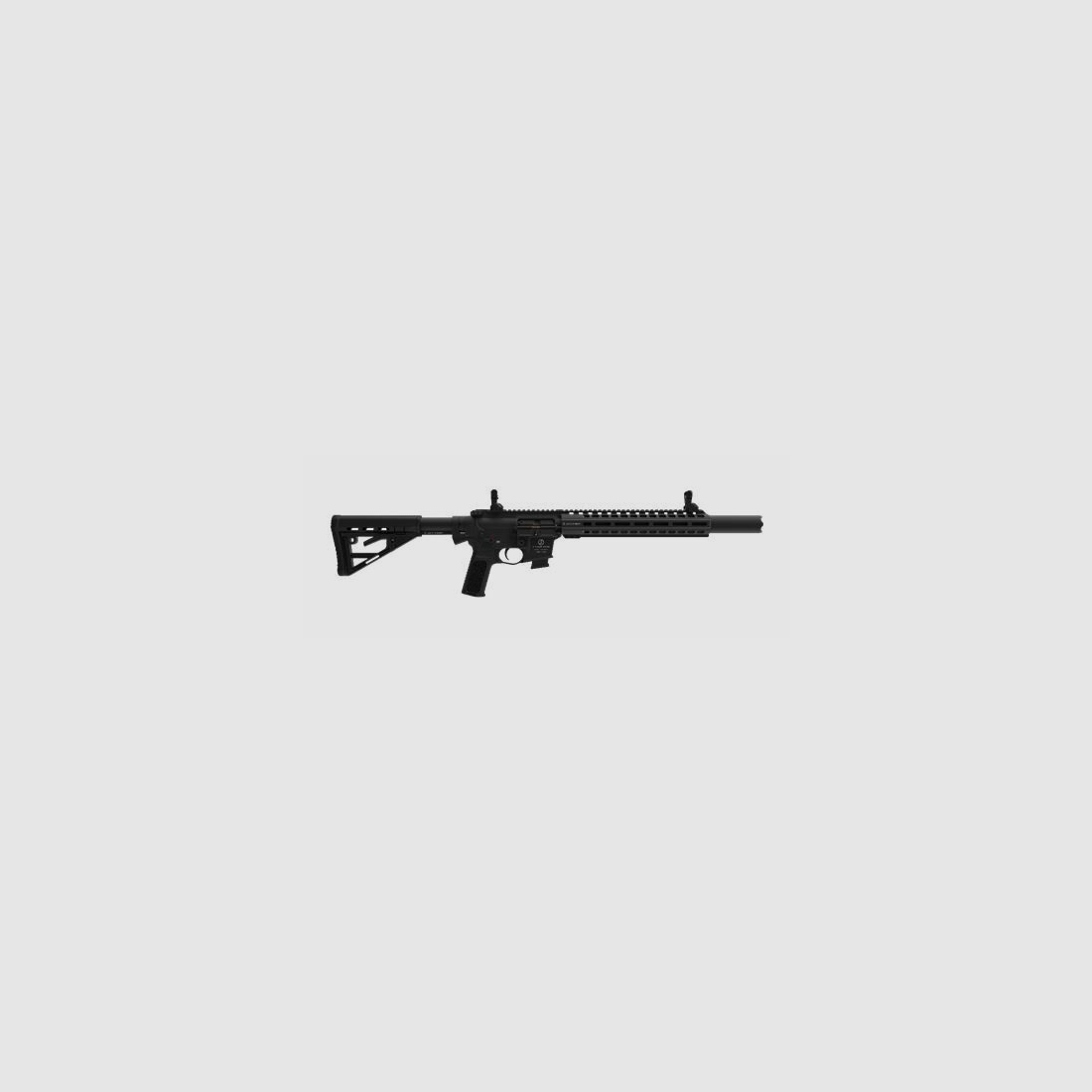 SCHMEISSER AR15-9 S4F SD LL25cm/9,92" 9mm kurz- halbautomatische Büchse 9mm und Schallhalldämpfer von Atec *EWB Pflichtig sportlich nicht zugelassen