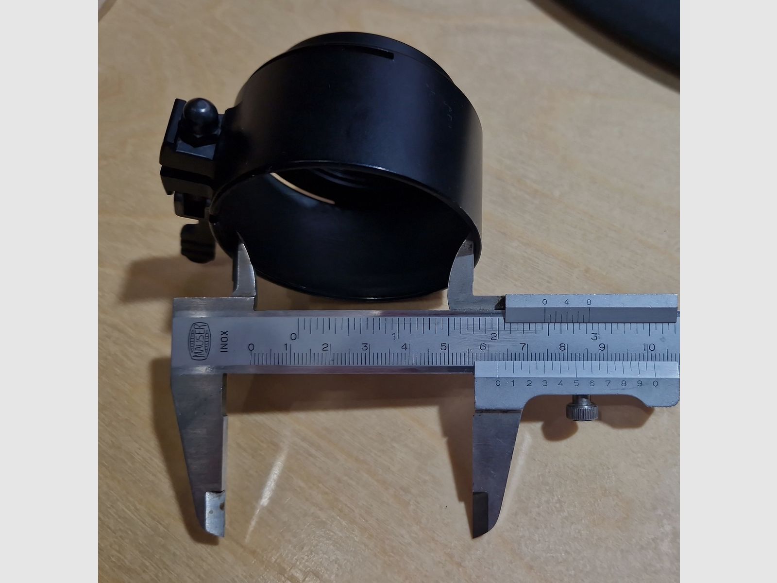 Vorsatzadapter für Restlichtverstärker oder Wärmebild D62 M49x0.75
