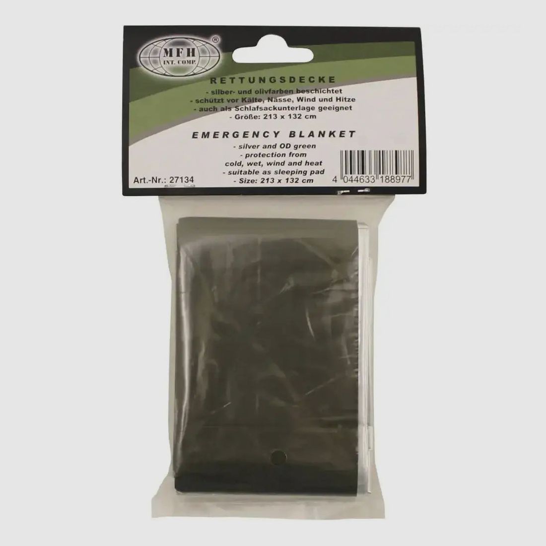 MFH emergency blanket 213 x 132 cm