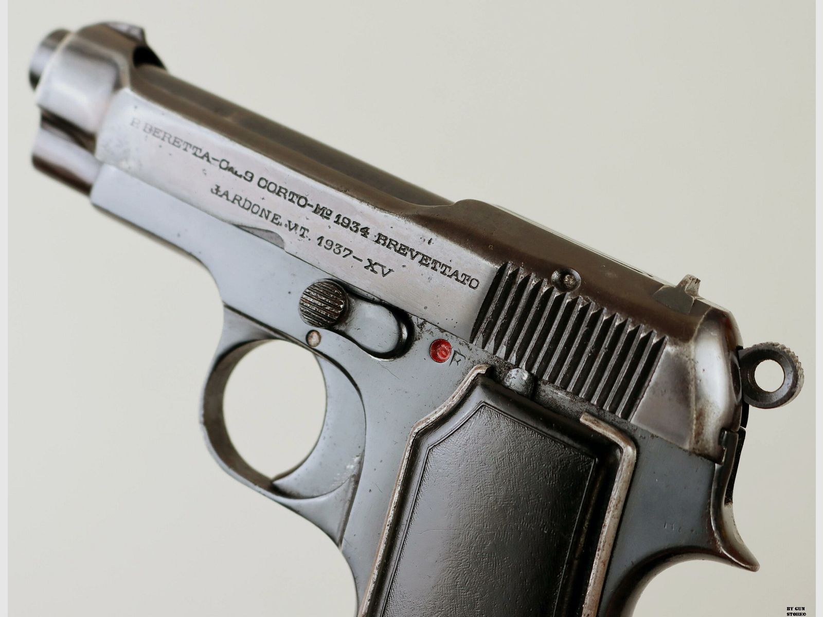 Beretta pistool mod. 1934 kal. 9 corto ser. nr. 610872, afbeelding 6 van 8